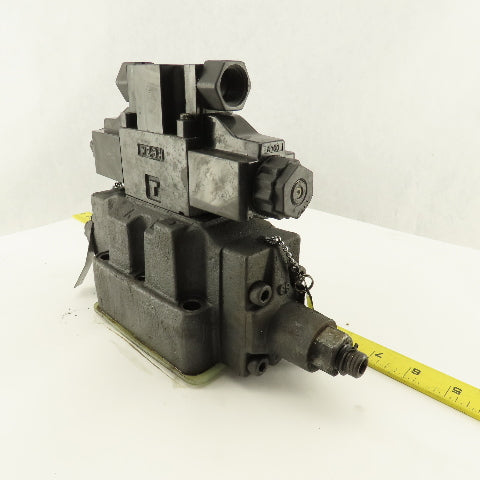 Tokyo Keiki DG5V-7-2C-1-E-T-P2-T-84-JA 3 Way Closed Center Hydraulic Valve 100V
