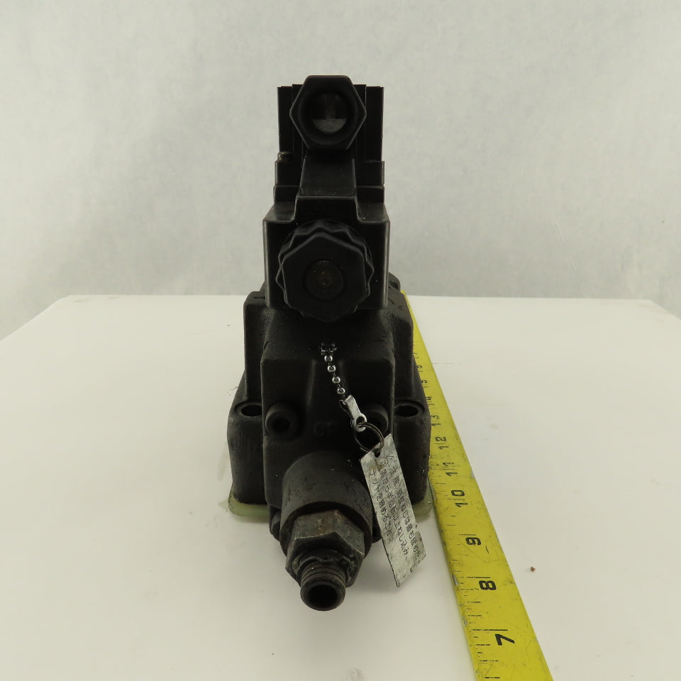 Tokyo Keiki DG5V-7-2C-1-E-T-P2-T-84-JA 3 Way Closed Center Hydraulic Valve 100V