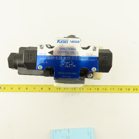 Tokyo Keiki DG4V-3-0B-M-P2-T-7-P12-54 2 Way Single Solenoid Pressure Regulator