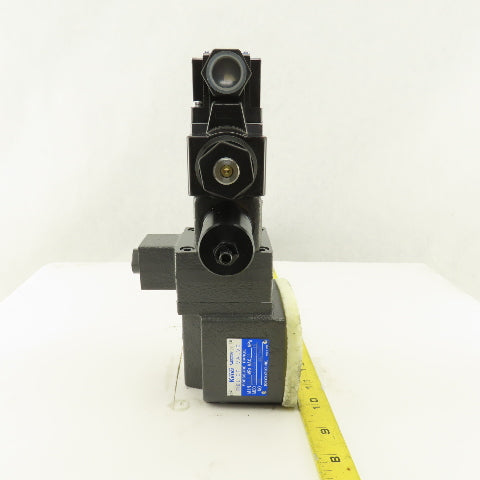 Tokyo Keiki DG4V-3-0B-M-P2-T-7-P12-54 2 Way Single Solenoid Pressure Regulator