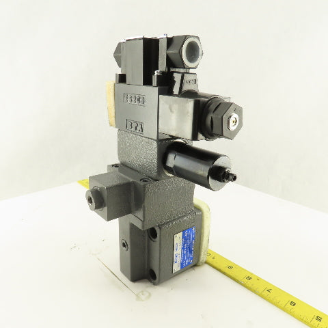 Tokyo Keiki DG4V-3-0B-M-P2-T-7-P12-54 2 Way Single Solenoid Pressure Regulator