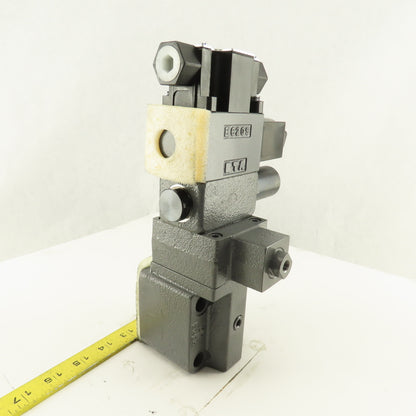 Tokyo Keiki DG4V-3-0B-M-P2-T-7-P12-54 2 Way Single Solenoid Pressure Regulator