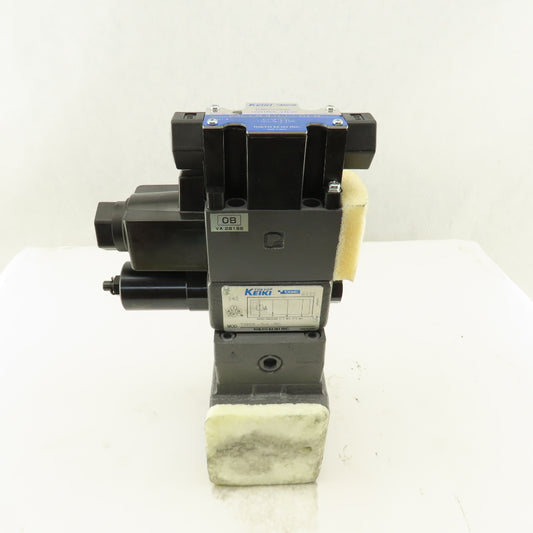 Tokyo Keiki DG4V-3-0B-M-P2-T-7-P12-54 2 Way Single Solenoid Pressure Regulator