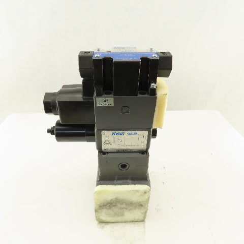 Tokyo Keiki DG4V-3-0B-M-P2-T-7-P12-54 2 Way Single Solenoid Pressure Regulator