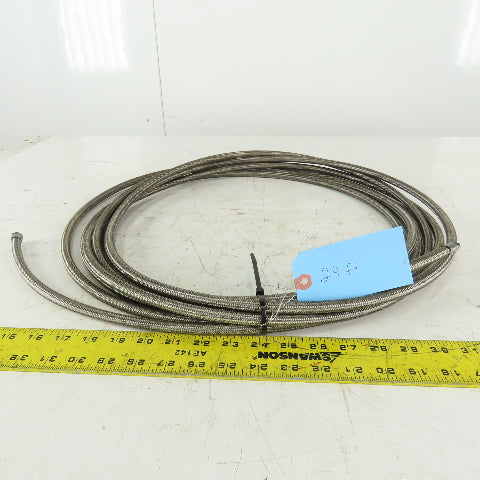 5/16 ID x 7/16" OD  Stainless Steel Braded PTFE Teflon Liner Fuel Hose 29'