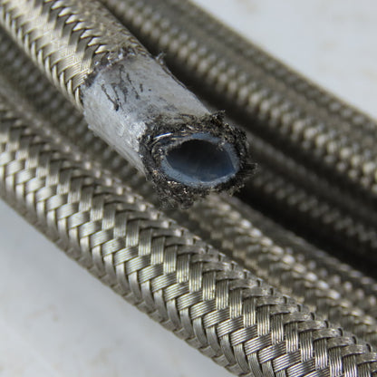 5/16 ID x 7/16" OD  Stainless Steel Braded PTFE Teflon Liner Fuel Hose 29'