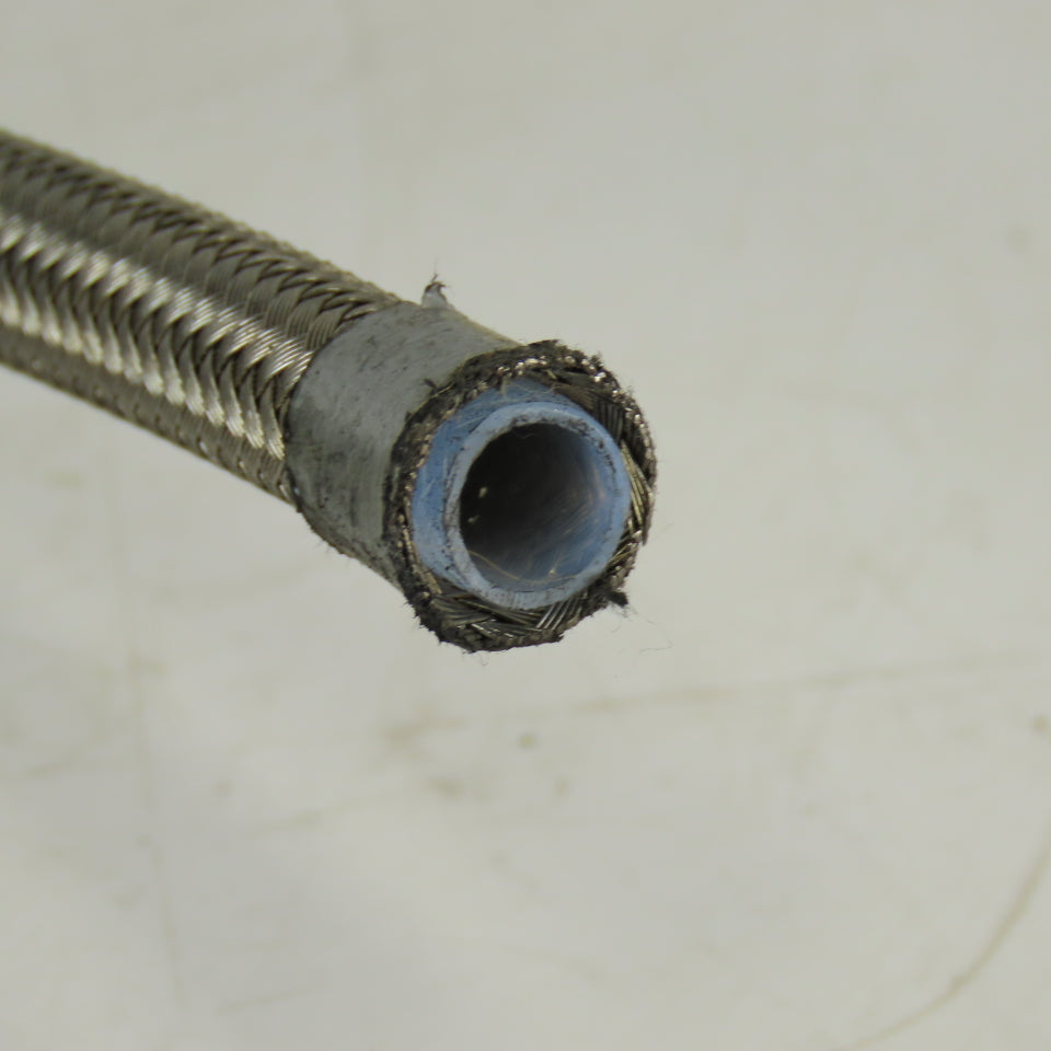 5/16 ID x 7/16" OD  Stainless Steel Braded PTFE Teflon Liner Fuel Hose 29'
