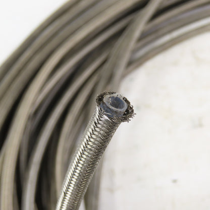 7/32 ID x 5/16" OD  Stainless Steel Braded PTFE Teflon Liner Fuel Hose 115'