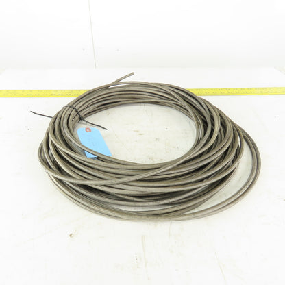 7/32 ID x 5/16" OD  Stainless Steel Braded PTFE Teflon Liner Fuel Hose 115'