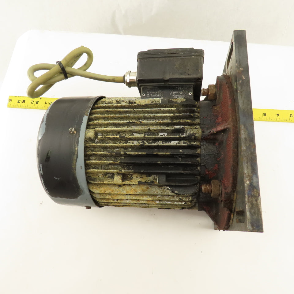 Dietz FDR 80B 1.1kW 3450 RPM 3Ph 265/460V 50/60Hz AC Motor