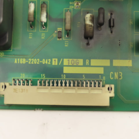 Fanuc A16B-2202-0421/10G Servo Controller Circuit Board