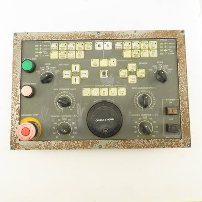 Okuma E021-161-100-280 Operator Panel Keypad HMI Controls