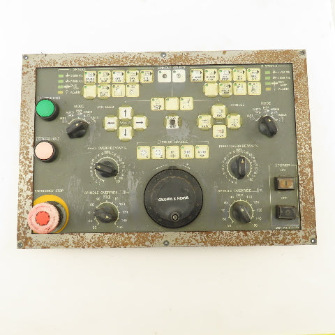 Okuma E021-161-100-280 Operator Panel Keypad HMI Controls