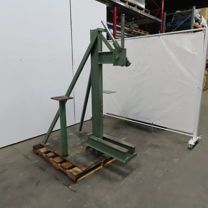 Custom Made Arbor Press 15" Throat 15" Stroke 11-41" Open