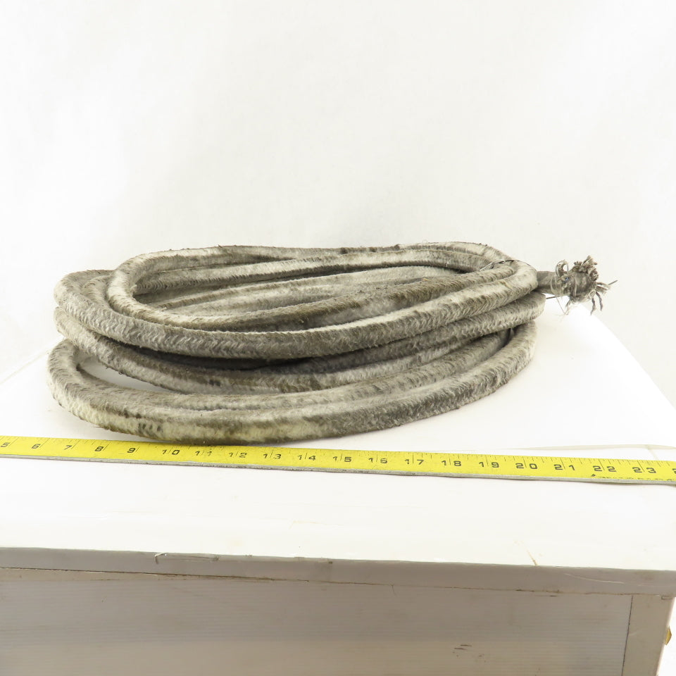 3/4" Square Fiber Braided Heat Door Packing Insulation Material 32'