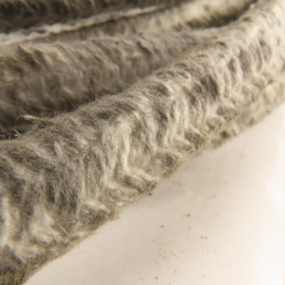 3/4" Square Fiber Braided Heat Door Packing Insulation Material 32'