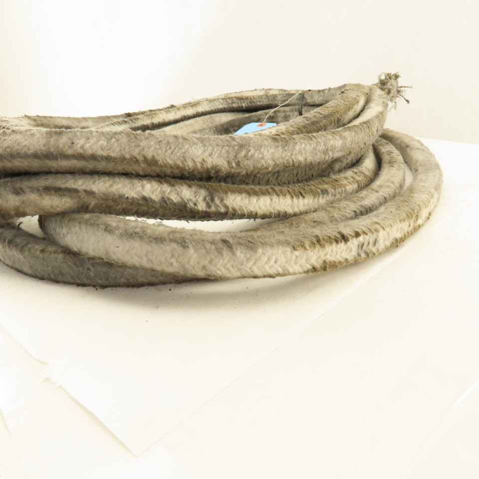 3/4" Square Fiber Braided Heat Door Packing Insulation Material 32'