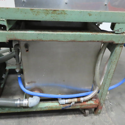 119Lx25wx9"D Stainless Steel Immersion Small Parts Cleaning Tank 230/460V