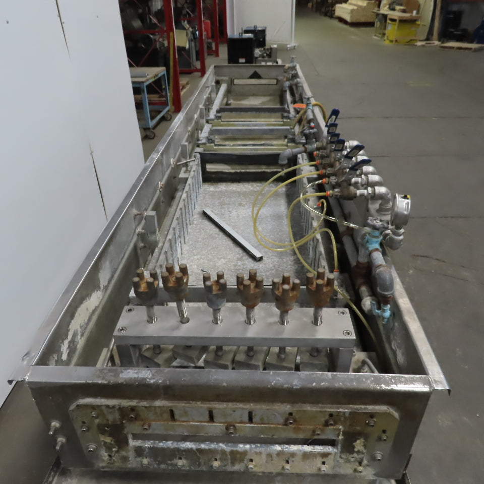 119Lx25wx9"D Stainless Steel Immersion Small Parts Cleaning Tank 230/460V
