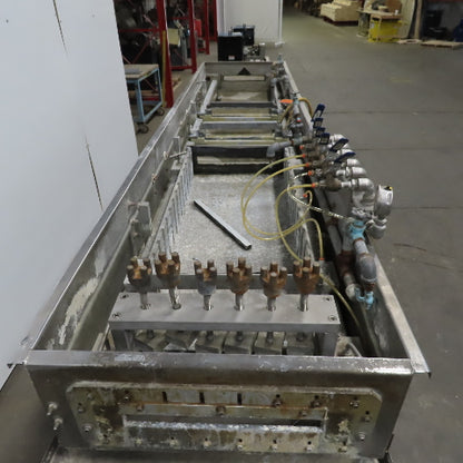 119Lx25wx9"D Stainless Steel Immersion Small Parts Cleaning Tank 230/460V