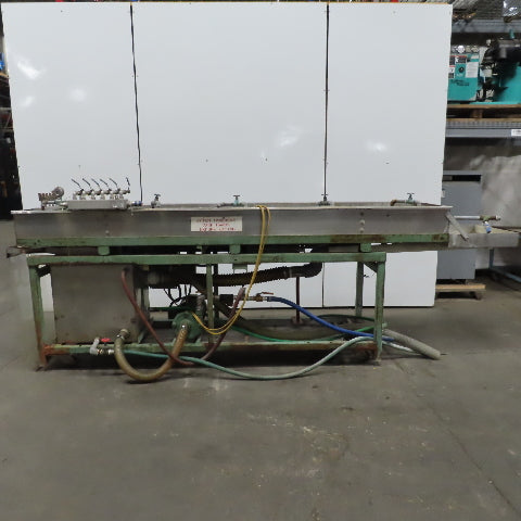 119Lx25wx9"D Stainless Steel Immersion Small Parts Cleaning Tank 230/460V