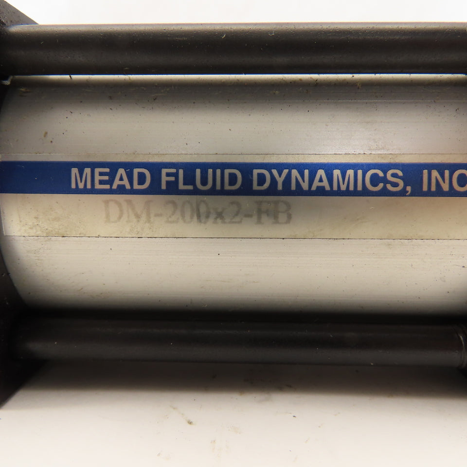 Mead DM-200x2-FB 2-1/4" Bore 2" Stroke Double Acting Air Cylinder