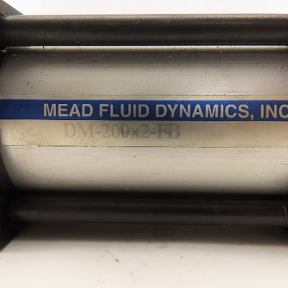 Mead DM-200x2-FB 2-1/4" Bore 2" Stroke Double Acting Air Cylinder