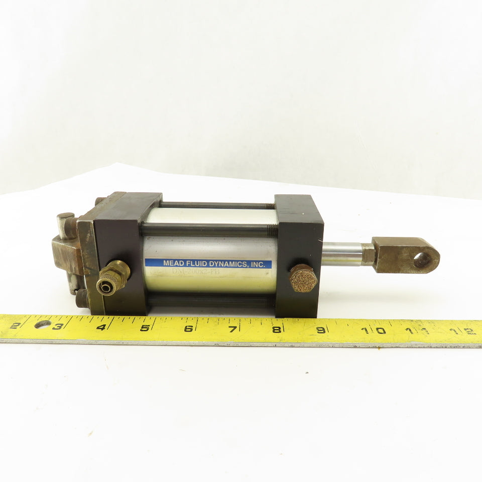 Mead DM-200x2-FB 2-1/4" Bore 2" Stroke Double Acting Air Cylinder
