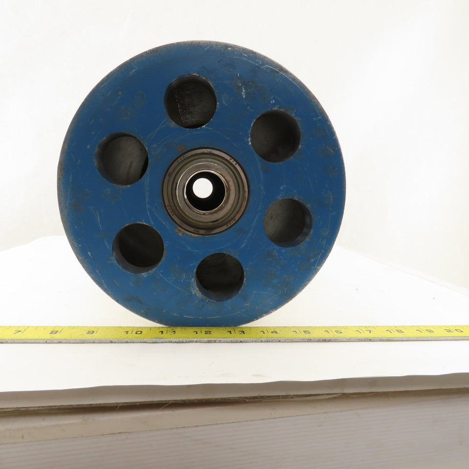 8-1/2" OD 14" Face Width Aluminum Conveyor Drum Roller