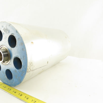 8-1/2" OD 14" Face Width Aluminum Conveyor Drum Roller