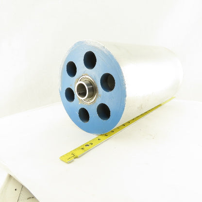 8-1/2" OD 14" Face Width Aluminum Conveyor Drum Roller