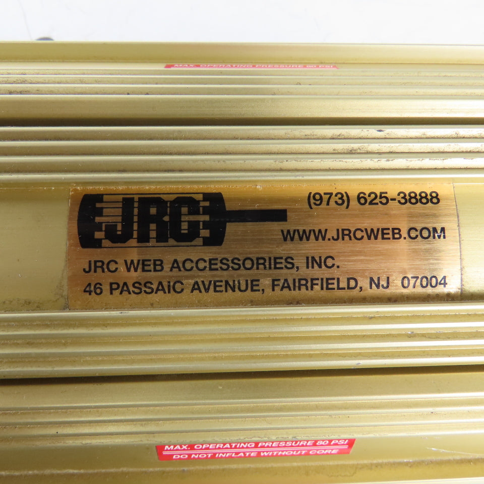 JRC Expanding Air Shaft Roller 6" Shaft 12" Face Width 30" OAL