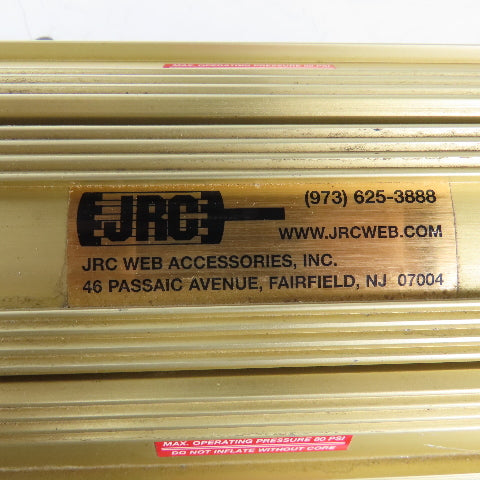 JRC Expanding Air Shaft Roller 6" Shaft 12" Face Width 30" OAL