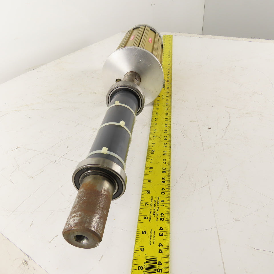 JRC Expanding Air Shaft Roller 6" Shaft 12" Face Width 30" OAL