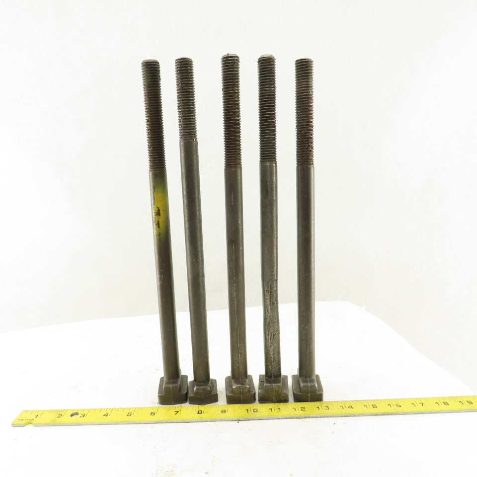 3/4-10 Threaded T-Slot Bolts 13" Lot Of 5