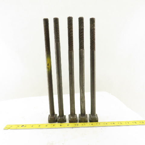 3/4-10 Threaded T-Slot Bolts 13" Lot Of 5