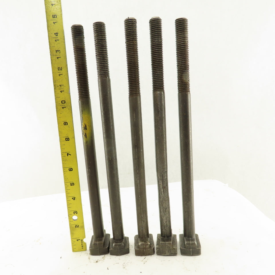 3/4-10 Threaded T-Slot Bolts 13" Lot Of 5