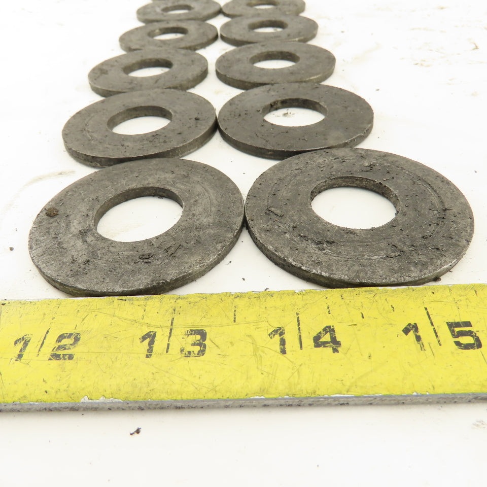 1" ID x 1-1/4" OD Flat Washer Spacer 9/64" Thick Lot Of 15