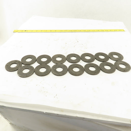 1" ID x 1-1/4" OD Flat Washer Spacer 9/64" Thick Lot Of 15