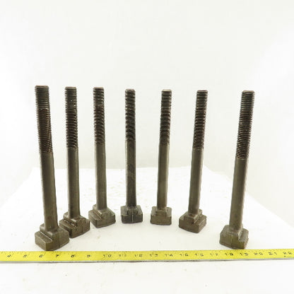 7/8-9 Threaded T-Slot Bolt 10" Long Lot Of 7
