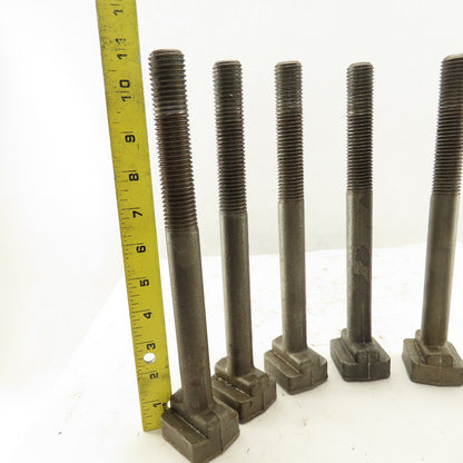 7/8-9 Threaded T-Slot Bolt 10" Long Lot Of 7