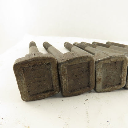 7/8-9 Threaded T-Slot Bolt 10" Long Lot Of 7