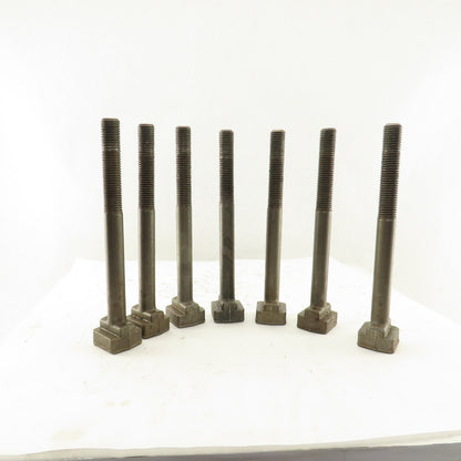 7/8-9 Threaded T-Slot Bolt 10" Long Lot Of 7