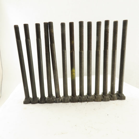 3/4-10 Threaded T-Slot Bolt 11-1/2" Long Lot Of 13