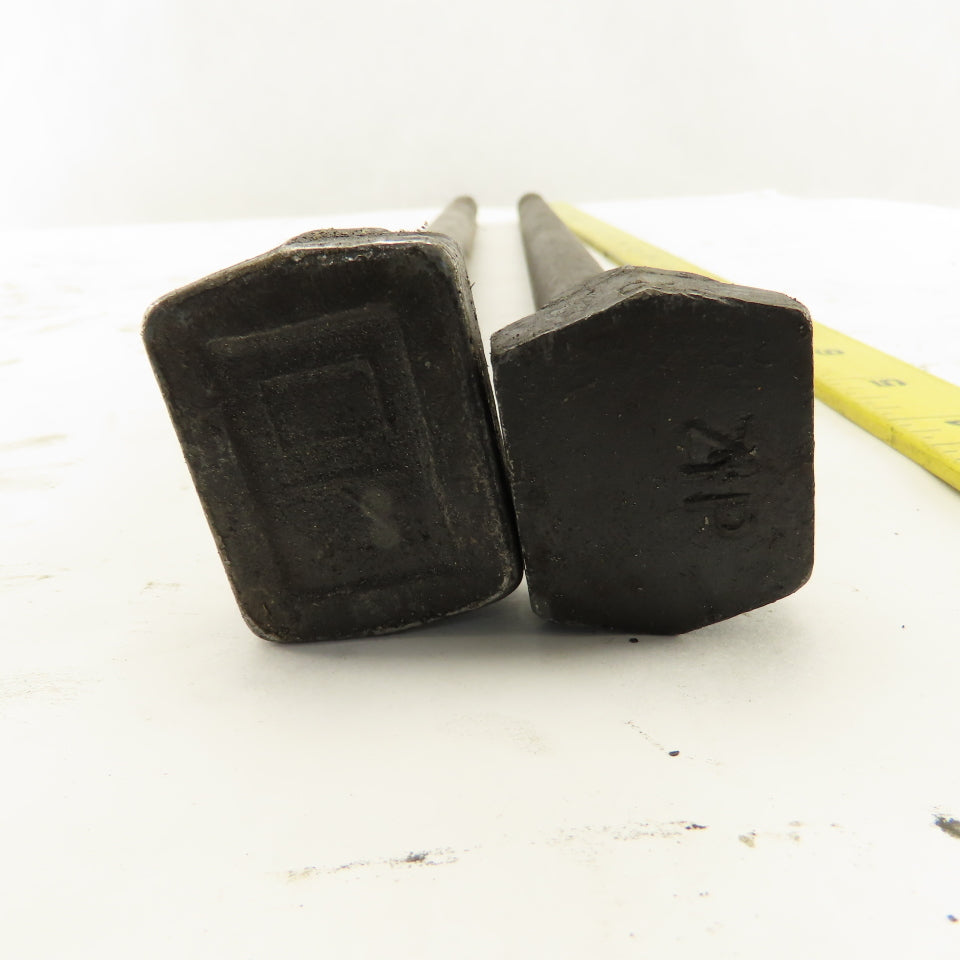 3/4-10 Threaded T-Slot Bolt 17-1/2" Long Lot Of 2