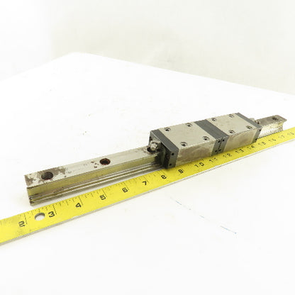 Star 24mm Profile Linear Bearing Rail 15-3/4" Long