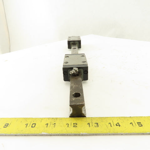 Star 24mm Profile Linear Bearing Rail 15-3/4" Long