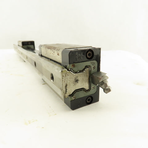 Star 24mm Profile Linear Bearing Rail 15-3/4" Long