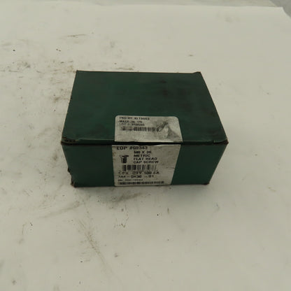 MSC M8-1.25 x 30mm Flat Head Cap Screw FHCS Lot Of 36