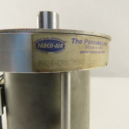 Fabco PA26-CR0.75-E 2-1/2" Bore 3/4 Stroke Composite Sleeve Pneumatic Cylinder